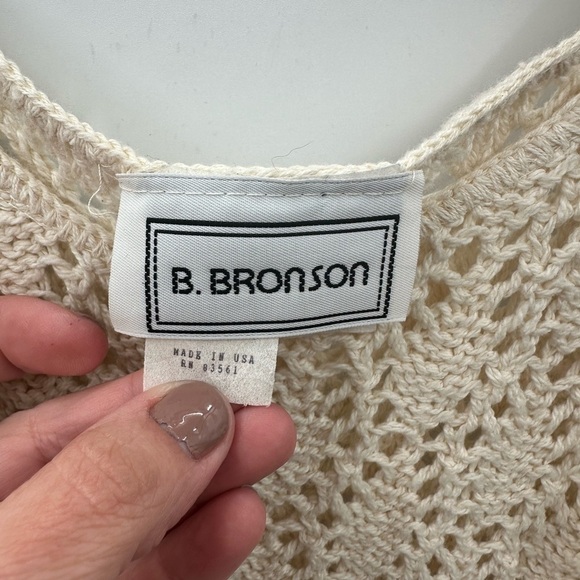 B BRONSON Vintage crotched sleeveless woman's tank. - Picture 5 of 9